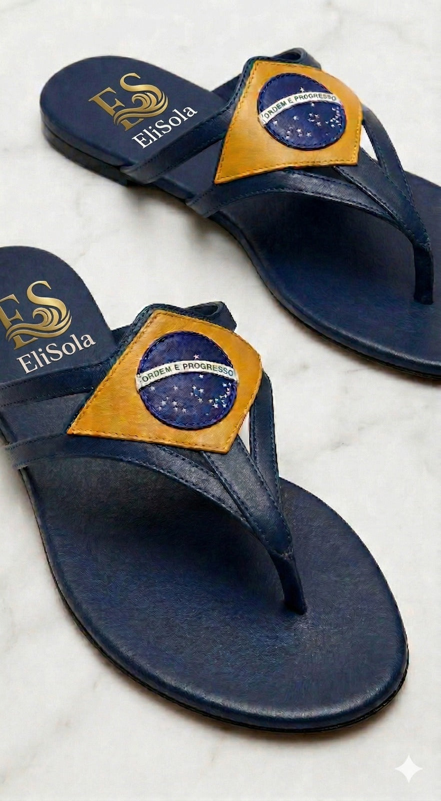 Tong EliSola plage chic — design brésilien